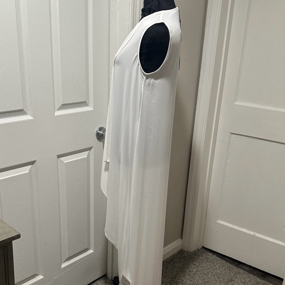 BCBGMaxAzria Asymmetrical White Dress - Picture 9 of 12